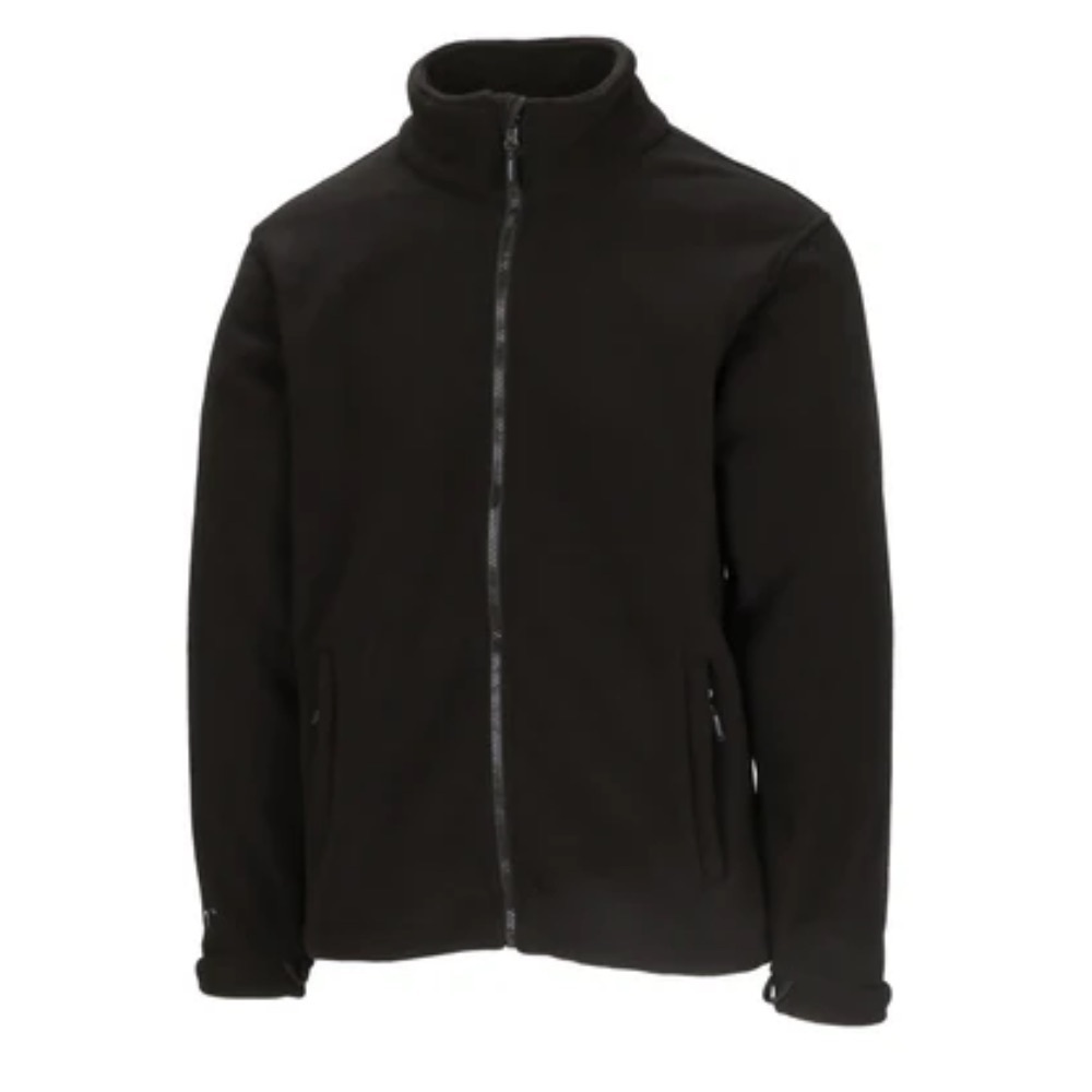 Tingley Men’s Phase 1 Black Zipper Front Fleece‎ w Zip Pockets Size Medium